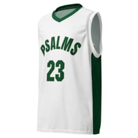 Image 4 of PSALMS 23 Unisex Basketball Jersey