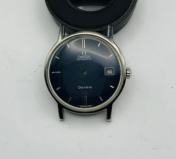 Image of Rare Omega geneve 1960's/70's gents watch Case/Dial,stainless steel,used, ref#(om-17)