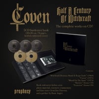 Image 1 of Coven - Half A Century Of Witchcraft Artbook 5-CD