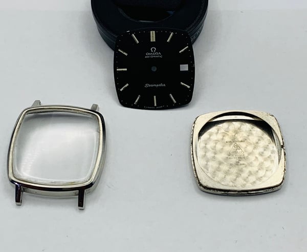 Image of Retro rare Omega seamaster 1960's/70's gents watch Case/Dial,stainless steel,used, ref#(om-19)
