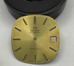 Image of Omega geneve gold pltd 1960's/70's gents watch Case/Dial,used, ref#(om-25)