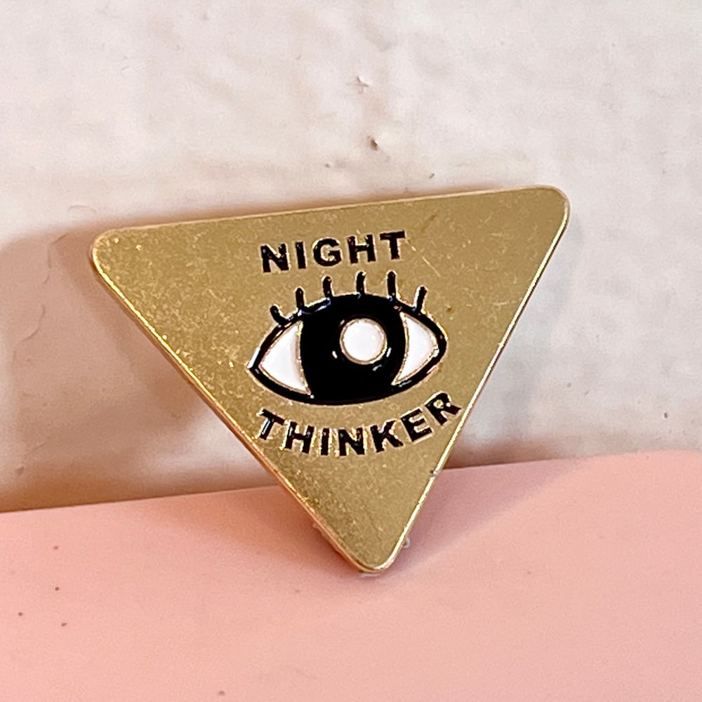 Image of Night Thinker Pin