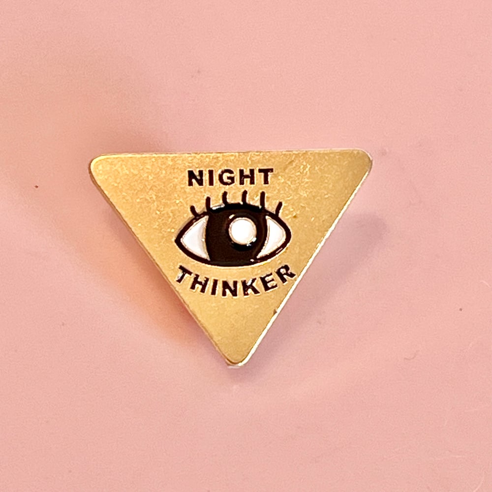 Image of Night Thinker Pin