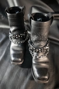 Image 2 of Hellbent Diamond Studded Bootstraps