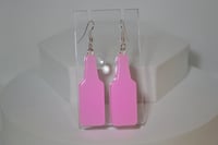 Image 5 of Resin Bottle Shaped Handmade Earrings