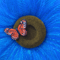 Image 5 of Turquoise Sunflower Wreath