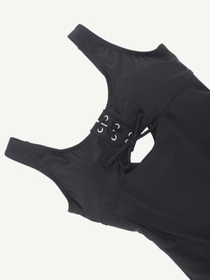 One-Piece Shapewear Swimsuit With Cut-out Design