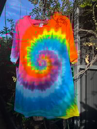 Image 1 of Rainbow swirl unisex size XL