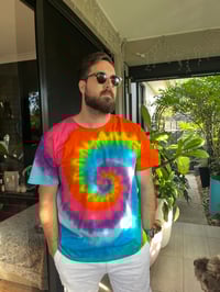 Image 3 of Rainbow swirl unisex size XL