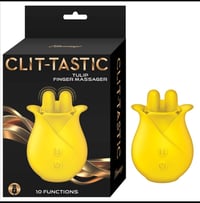 Image 3 of Clit-Tastic Tulip Finger Massager Rechargeable