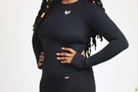 Image 3 of UPerform Long Sleeve Top- Black 