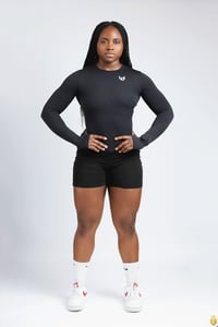Image 2 of UPerform Long Sleeve Top- Black 