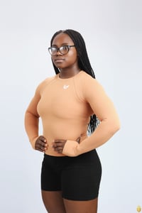 Image 1 of UPerform Long Sleeve - Toffee 