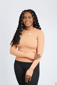 Image 3 of UPerform Long Sleeve - Toffee 