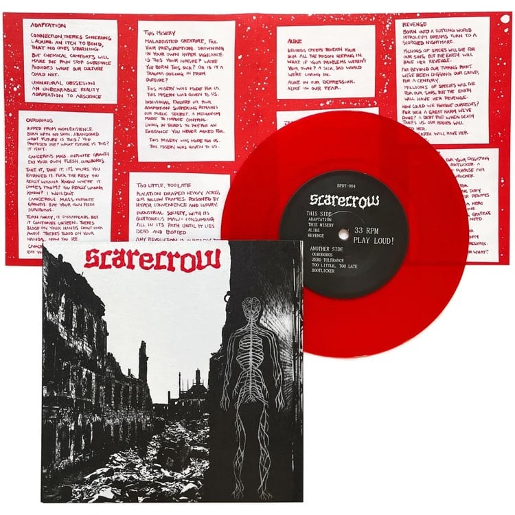 PRE ORDER !!! SCARECROW 'Revenge' Repress 7" EP