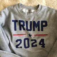 Image 6 of Trump 2024 Sweatshirt Pro Trump Unisex Sweatshirt from PatriotsCo.com