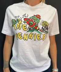 The Bennies Trippy Frog tshirt