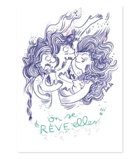 Image 1 of Affiche On se rêve elles  A4 - A3