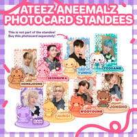 ATEEZ ANEEMALZ PHOTOCARD STANDEES