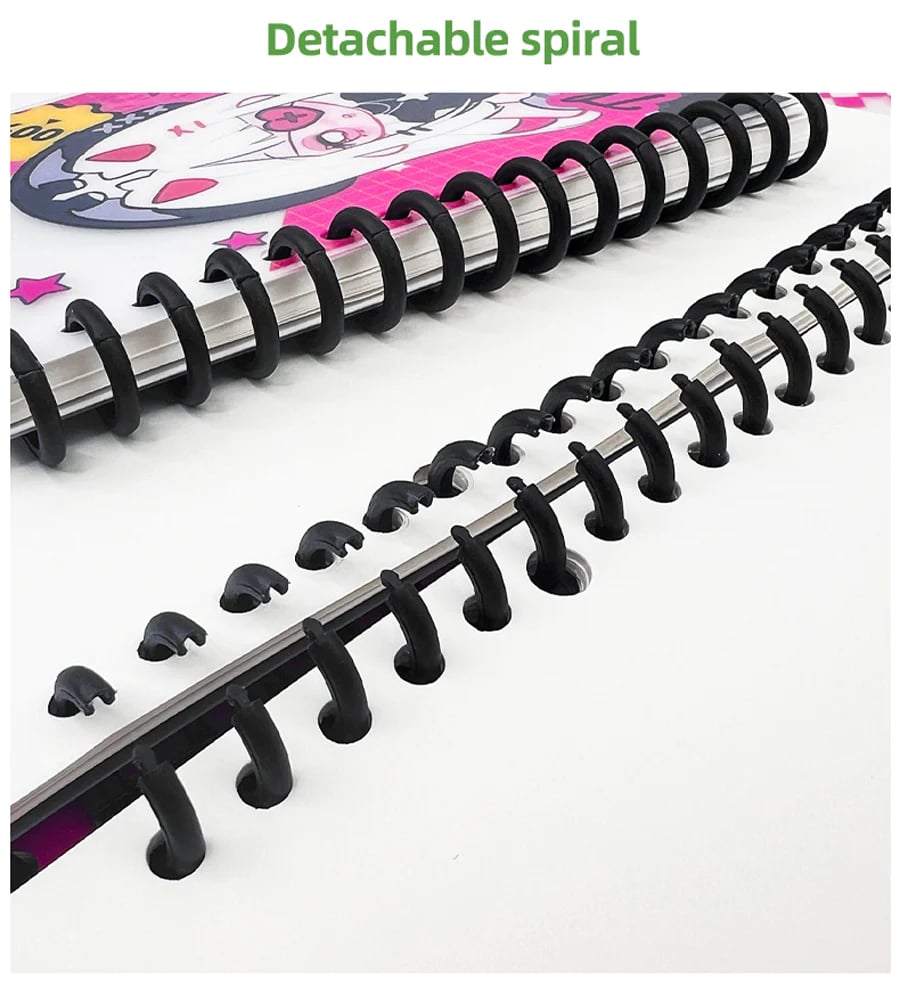 Image of Smart Ring Binder PVC cover Notebooks - PREORDER