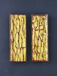 Image 1 of Italian Enamel Door Handles, 2 Pairs Available