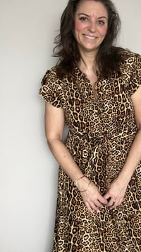 Image 1 of The Kerry Ann Leopard dress 