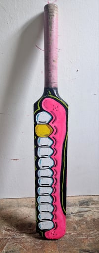 Image 2 of Slime Skull & Toof double sided Cricket Bat