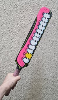 Image 4 of Slime Skull & Toof double sided Cricket Bat