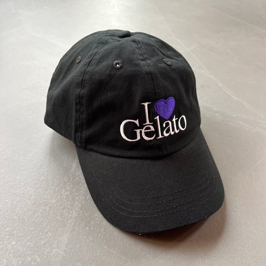 Image of I 💜  Gelato Cap black
