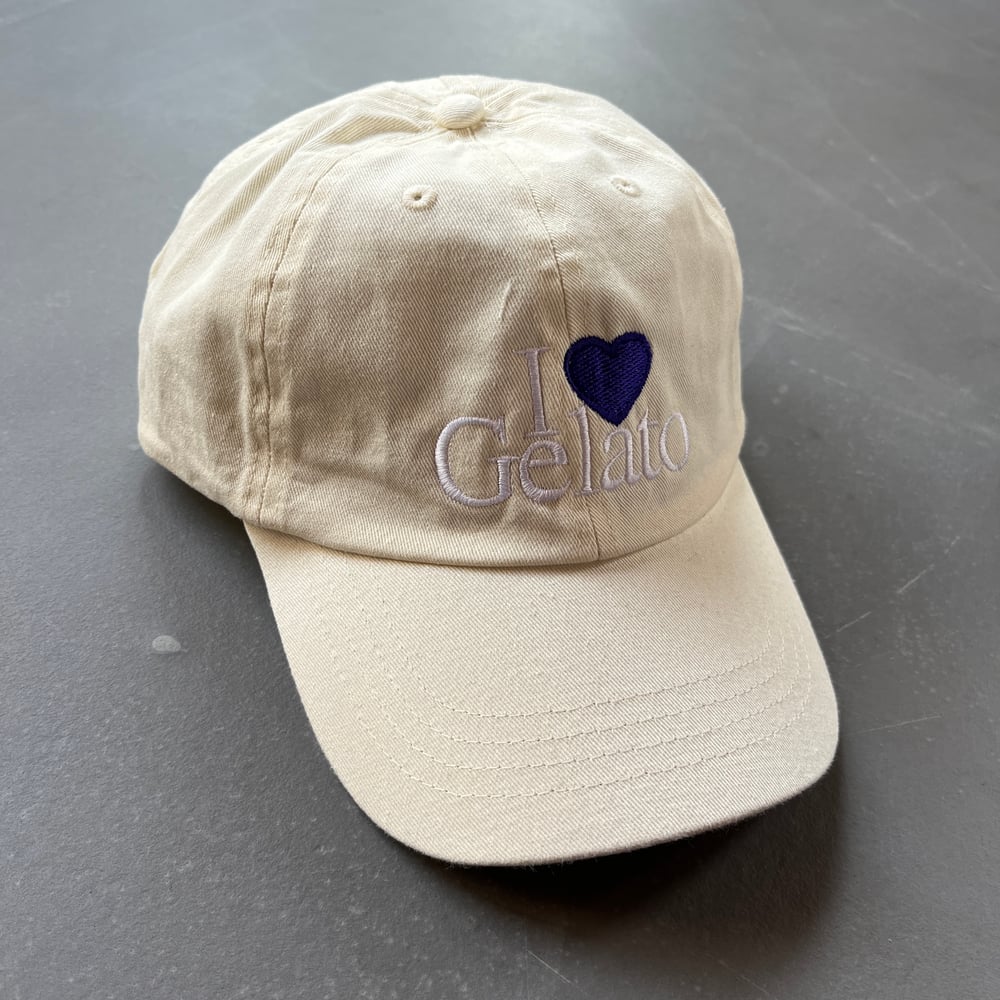 Image of I 💜 Gelato cap vanilla