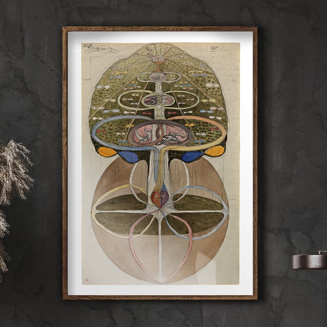 Hilma af Klint artwork | The tree of knowledge