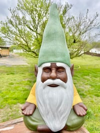 Image 1 of Large 26” Black Garden Gnomes