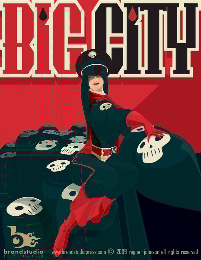 THE ART OF BIG CITY BY BRANDON RAGNAR JOHNSON