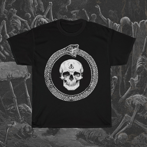 Image of Ouroboros Skull T-Shirt