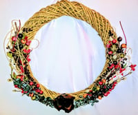 Image 2 of Marsh Flowers Wreath 