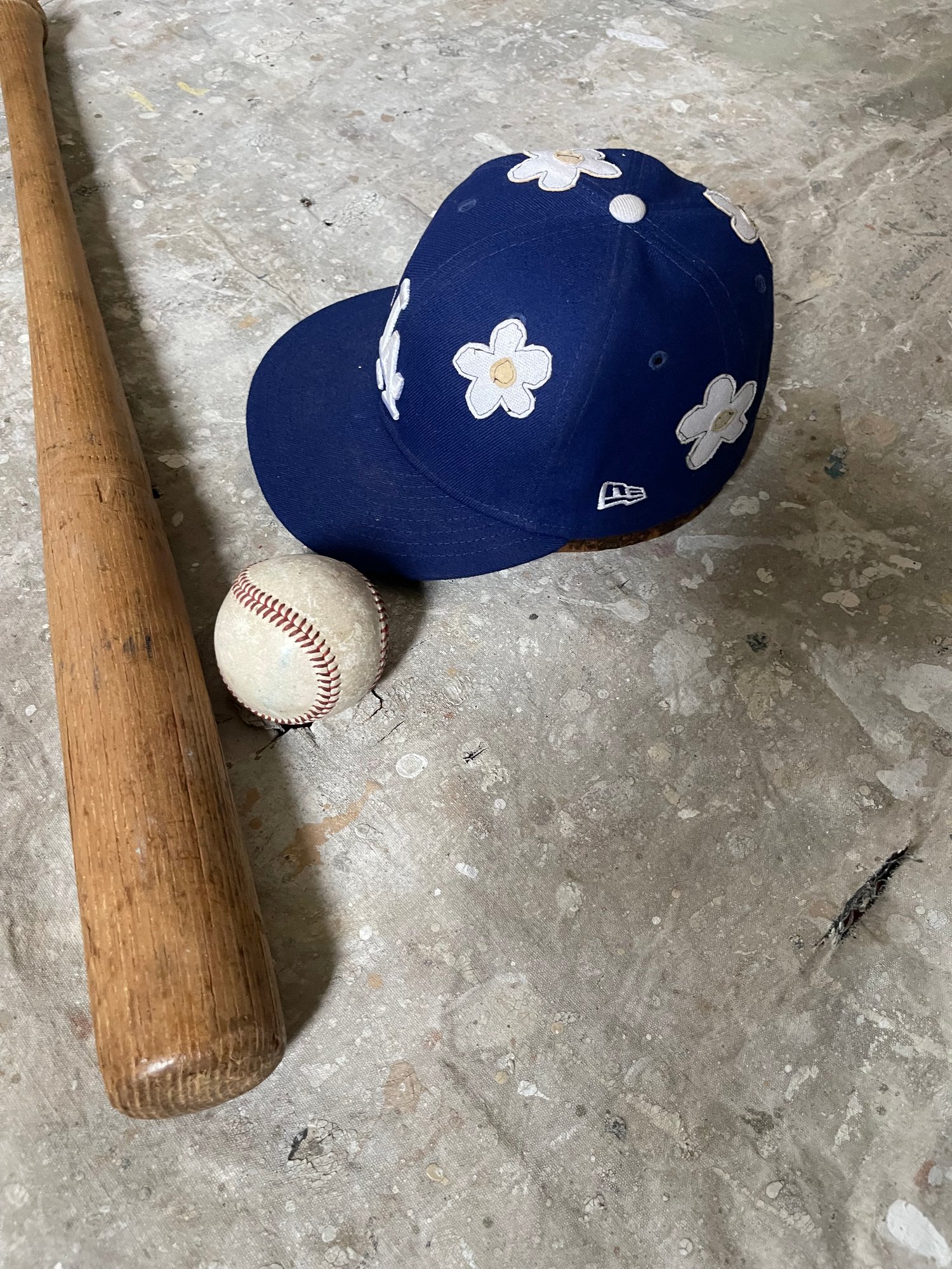 Image of Los Angeles Dodgers Floral hat 