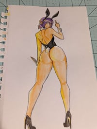 Lucky bunny [painting]