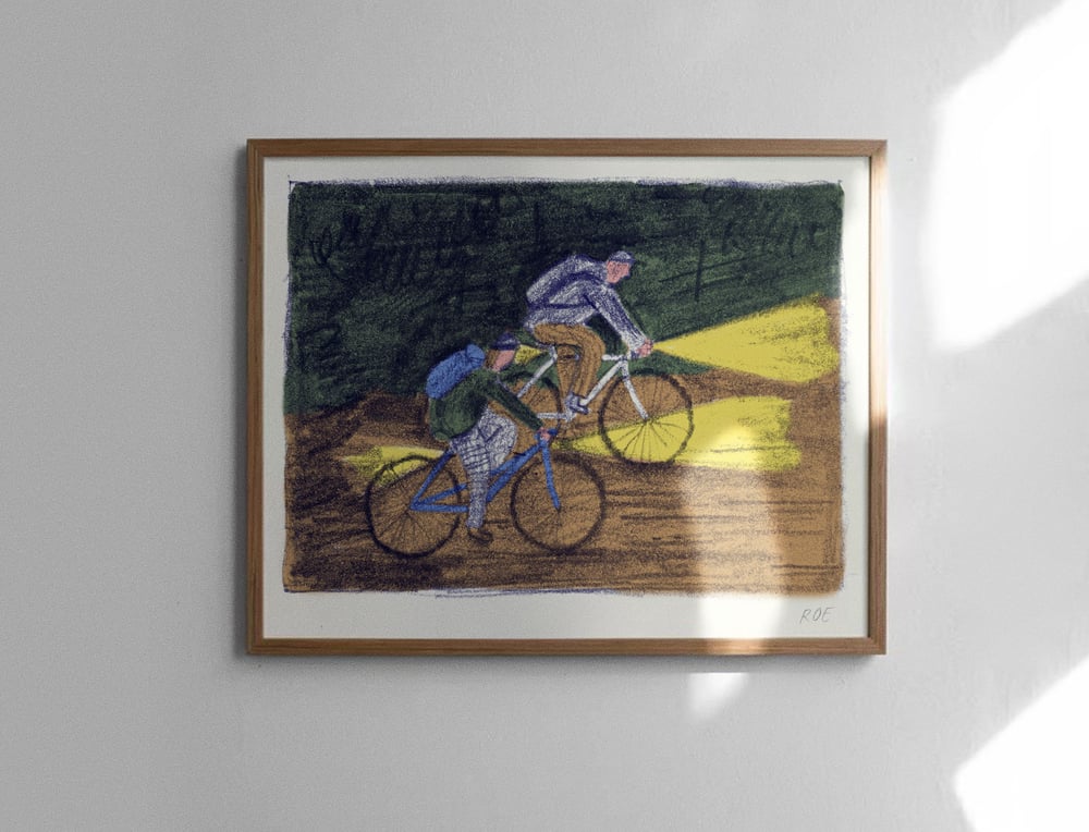 Image of NIGHT RIDE PRINT