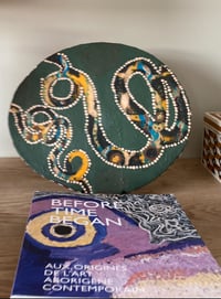 Image 2 of Green Snake ceramic.