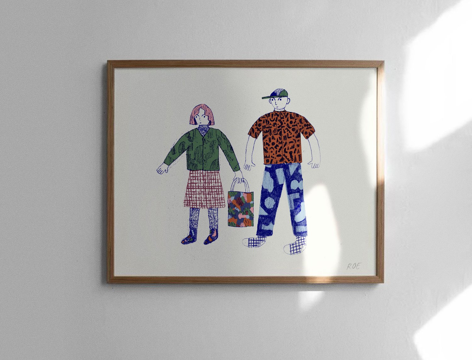 Image of ROE COUPLE PRINT