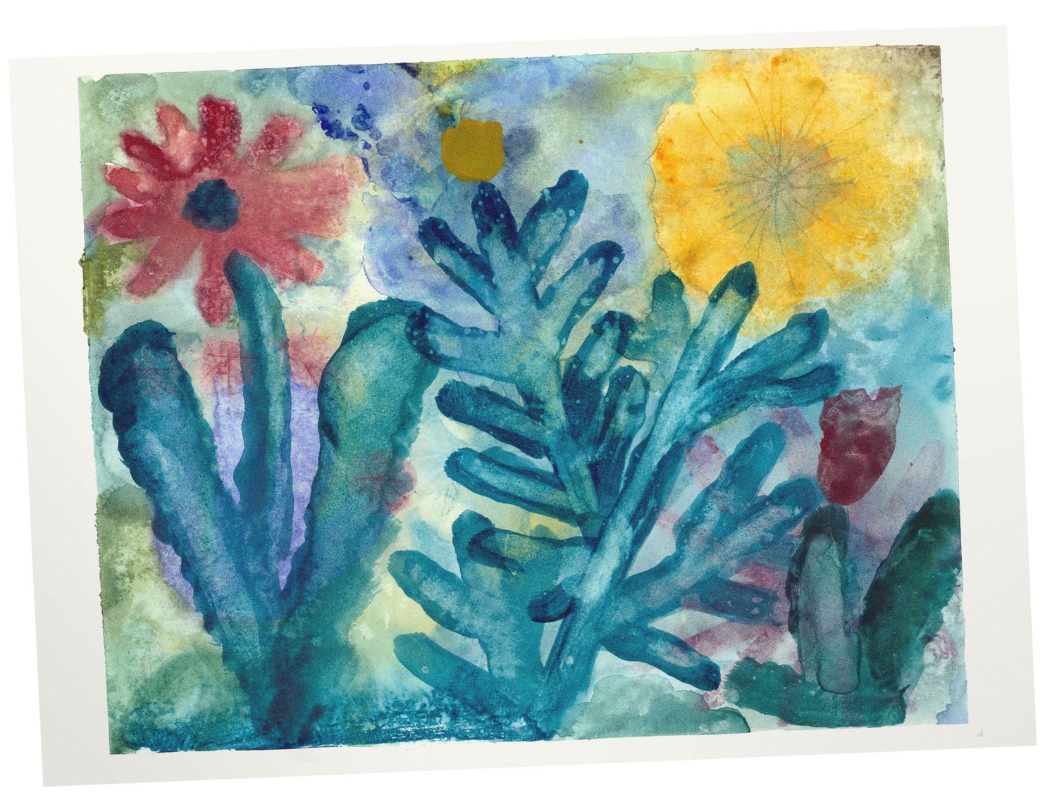 Image of WILD FLOWERS PRINT