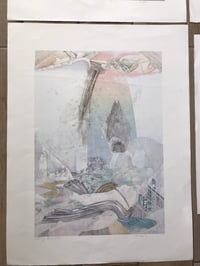 Image 2 of Signed Anton Krajnc Abstract Lithographs, 1970s - Set of 4