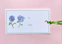 Image 1 of Gift Tags - Hydrangea