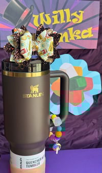 Image 2 of Wonka “Golden Ticket” Bow