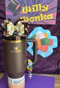 Image 1 of Wonka “Golden Ticket” Bow