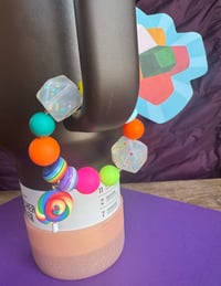 Image 5 of Willy Wonka lollipop handle charm