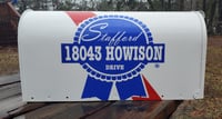 Image 2 of Mailbox Blue Ribbon decal