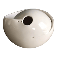 Image 1 of Rare Kurt Spurey Abstract Ceramic Vessel, Signed, Dated 75