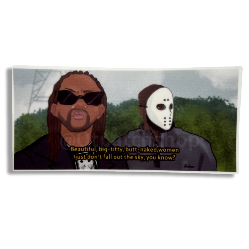 Kanye (Ye) Anime Original Sticker VULTURES Dogma Parody