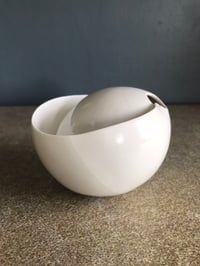 Image 3 of Rare Kurt Spurey Abstract Ceramic Vessel, Signed, Dated 75